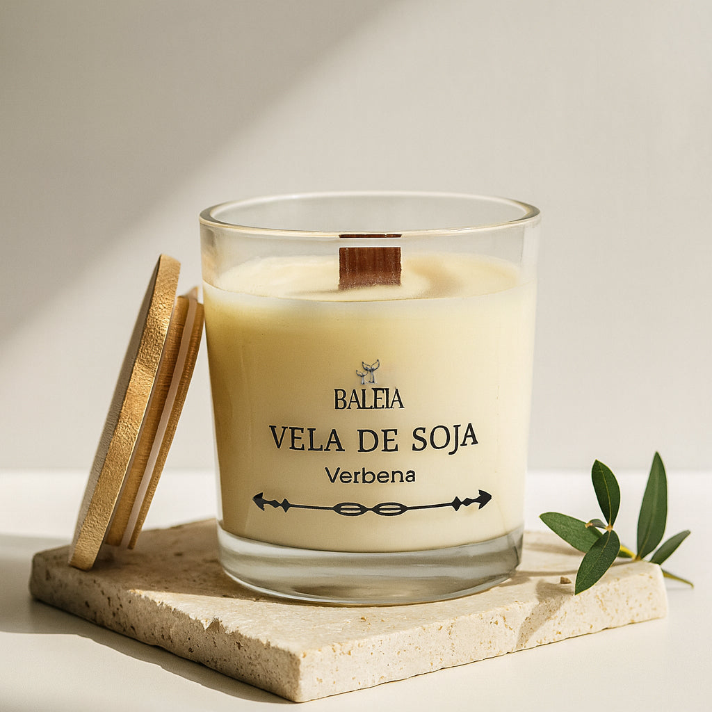 Vela de soya Verbena