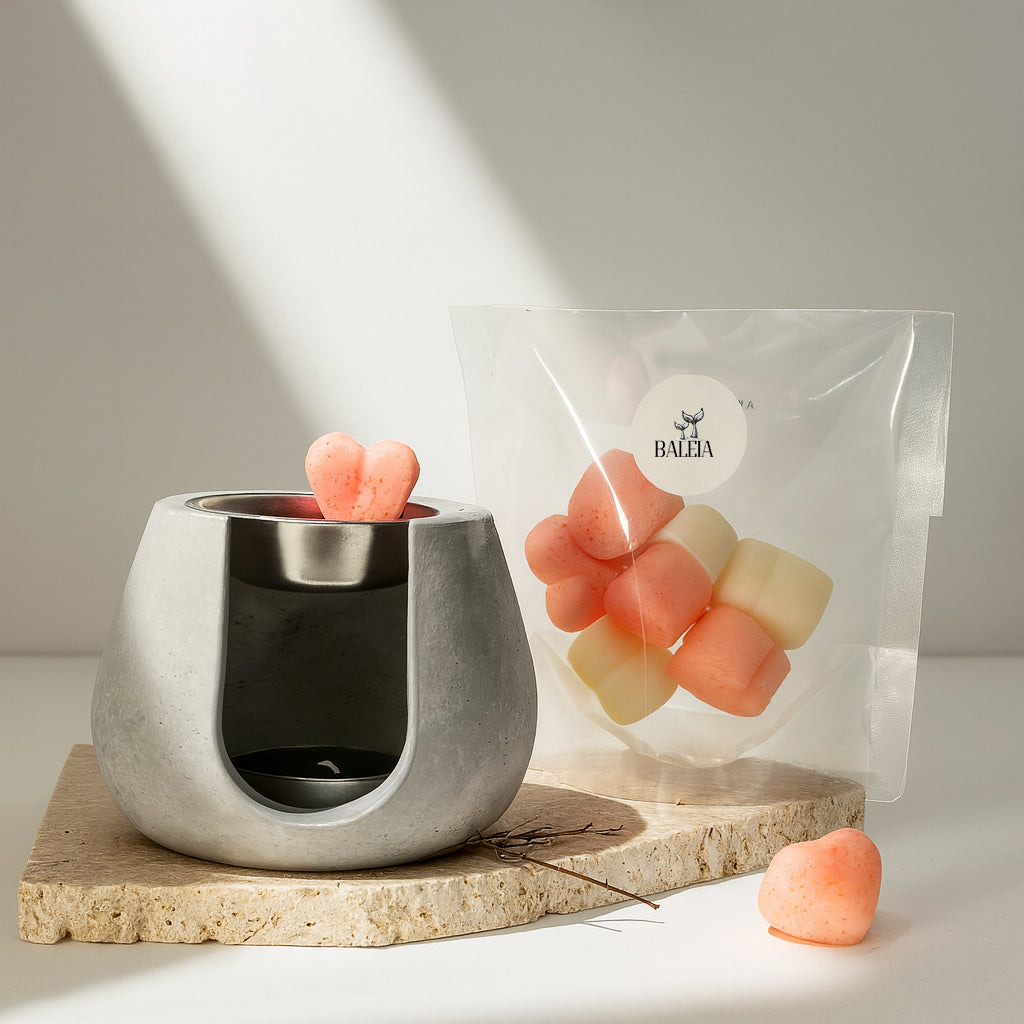 Set Piedra & Esencia Ovalada